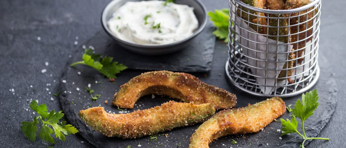 Making Avocado Fries