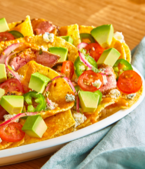 Steakhouse Nachos With Avocado