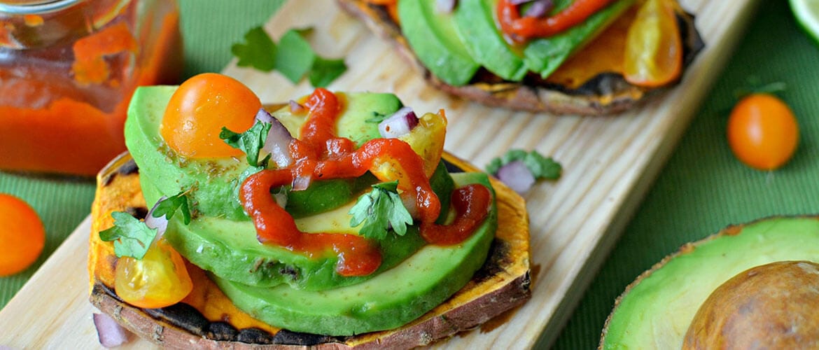 Avocado Sweet Potato Toast