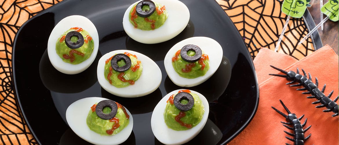 Spooky Avocado Treats for Halloween
