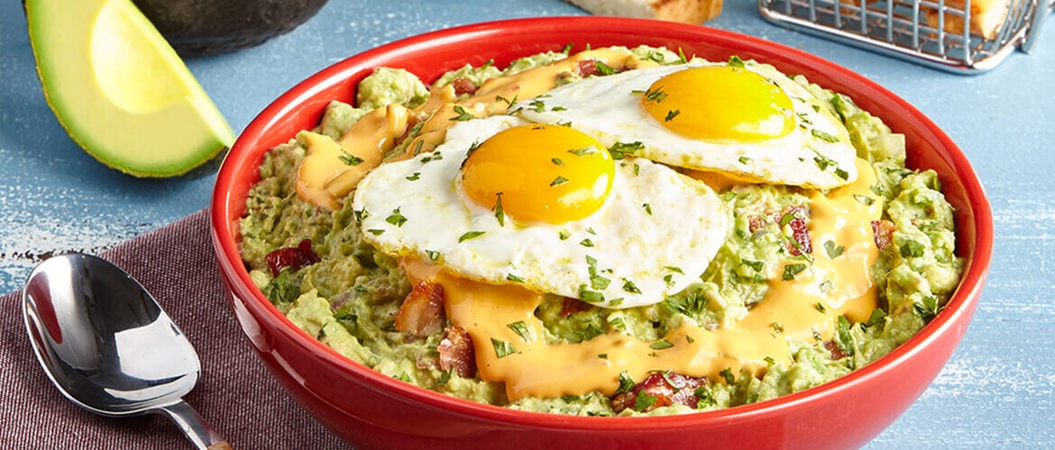 Guacamole and Eggs Breakfast Recipe Pairings