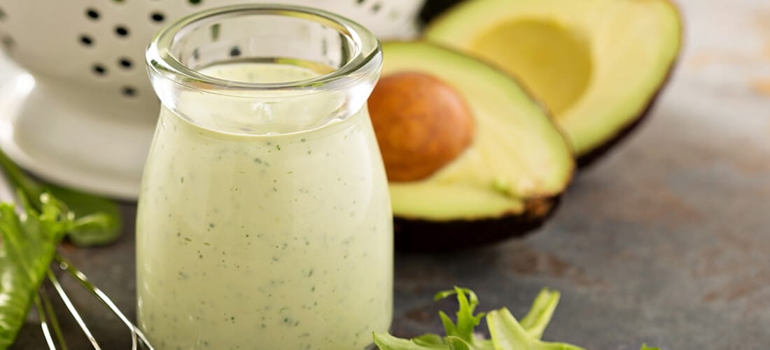 How to Make Your Own Spicy Ranch Avocado Dressing and Avocado Tzatziki Sauce