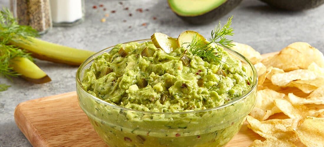 How to Make Pickle Guacamole