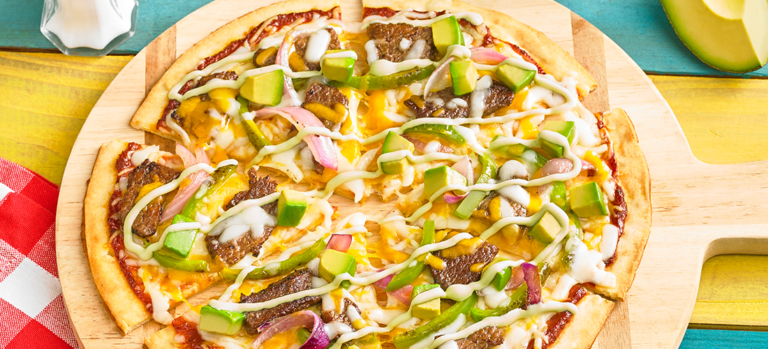 6 Avocado Pizza Pies