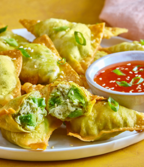 Avocado Crab Rangoons