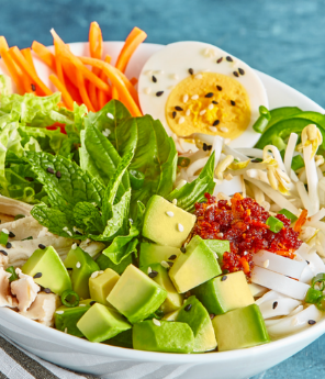 Pho’Avo Chicken Bowl