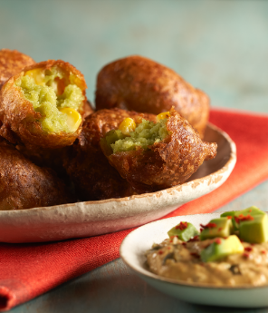 Avocado & Corn Hush Puppies