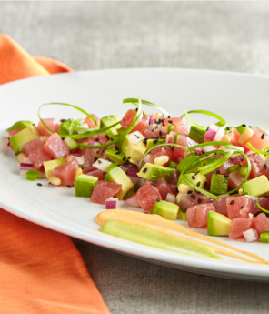 Avocado Tuna Poke