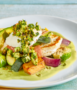 Chicken Avocado Saltimbocca