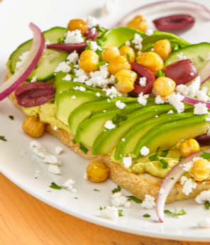 Mediterranean Avocado Toast