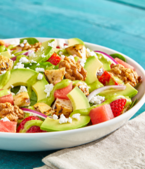 Avocado Summer Berry Salad