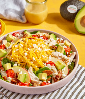 Roasted Turkey and Avocado Salad