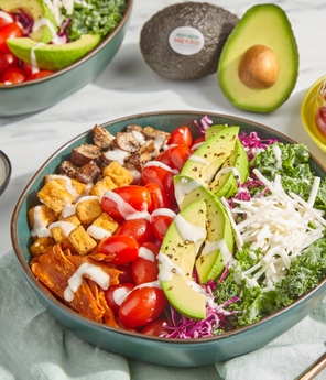 Winter Plant-Based Avocado Cobb Salad