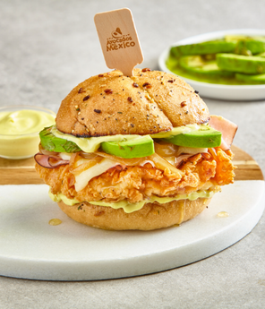 Crispy Cordon Bleu & Avocado Sandwich