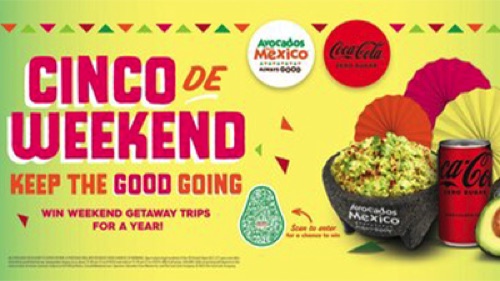 AVOCADOS FROM MEXICO® INVITES SHOPPERS TO CELEBRATE CINCO ALL WEEKEND LONG