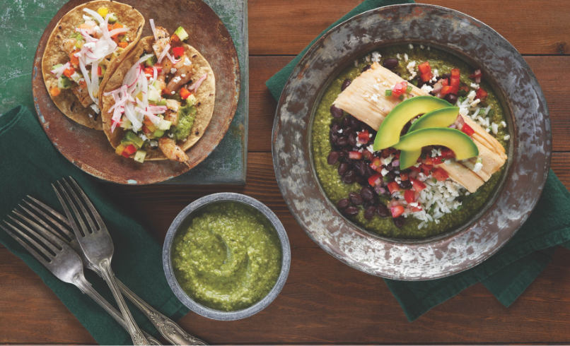 Cómo Preparar Mole Verde con Aguacates de Mexico